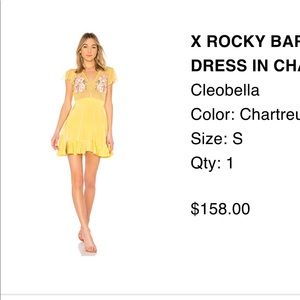 X Rocky Barnes Cooper Dress